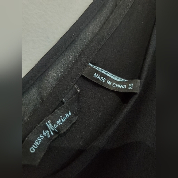 GUESS BY Marciano jeweled & Feather mini V-tank Party Coctail dress  Size xS - Picture 6 of 10